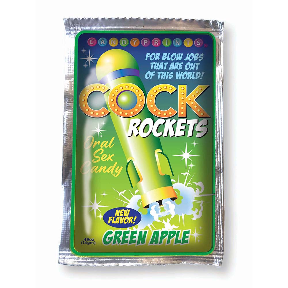 Cock Rockets Assorted Flavor Oral Candy Display – 36 Packs