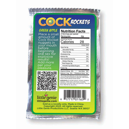 Cock Rockets Assorted Flavor Oral Candy Display – 36 Packs