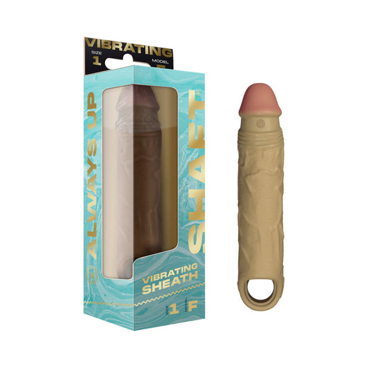 Shaft Vibrating Model F – Vibrating Sheath – Tan