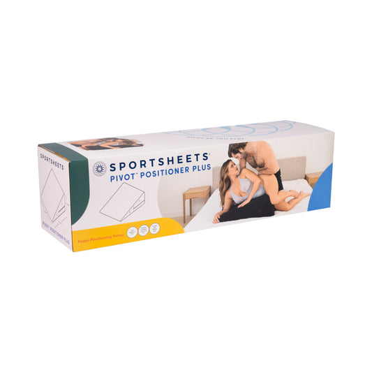 Sportsheets Pivot Positioner Plus - Ramp-Style Support Pillow - Black