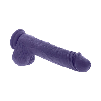 Evolved Pleasure Rider Rechargeable Dildo with Remote - Purple