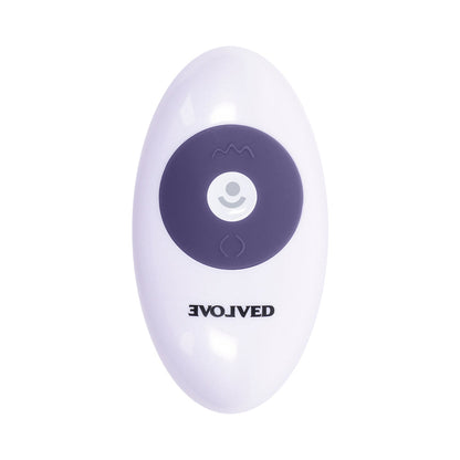 Evolved Pleasure Rider Rechargeable Dildo with Remote - Purple