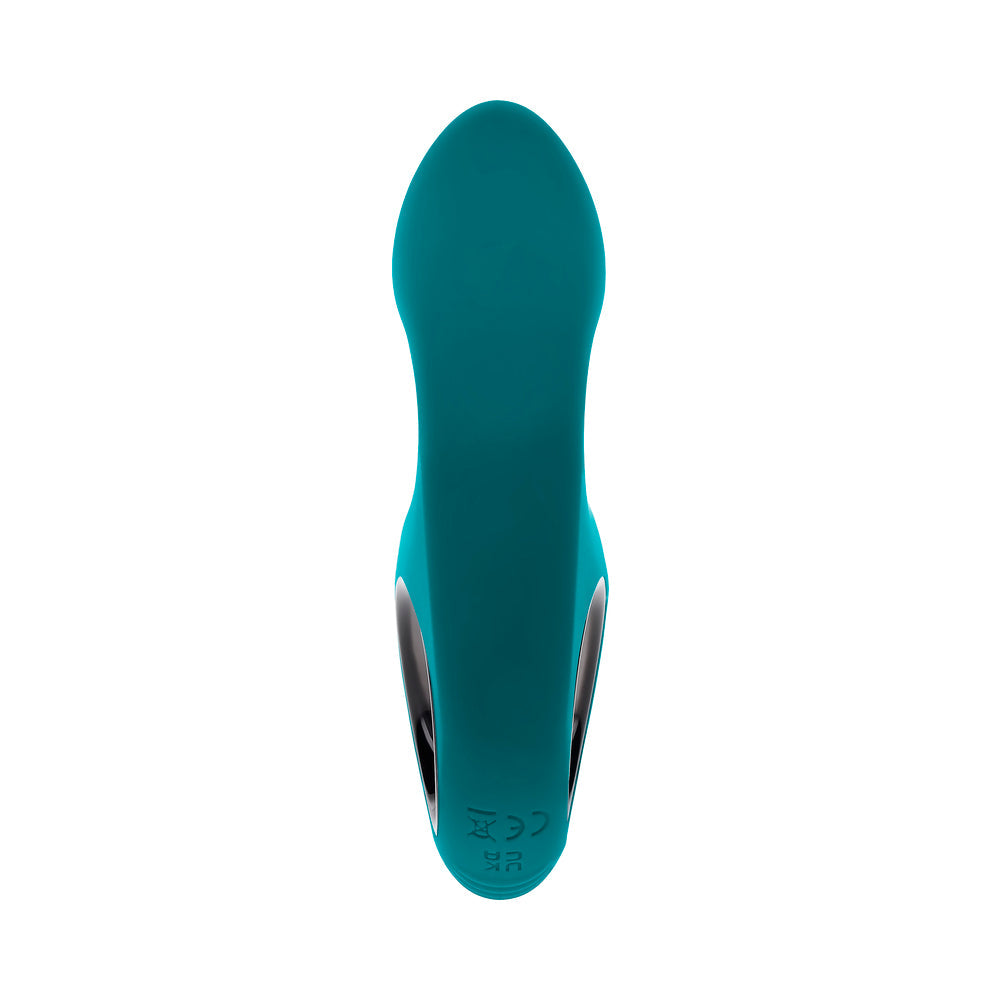 Evolved Thumbs Up Rechargeable Vibrator – Teal