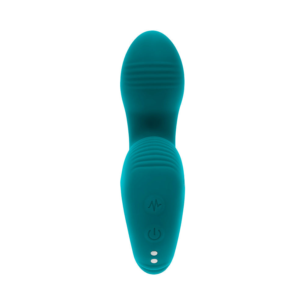 Evolved Thumbs Up Rechargeable Vibrator – Teal