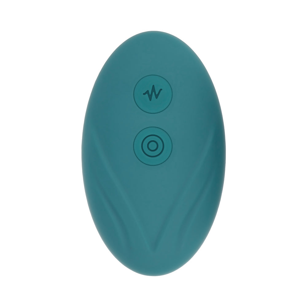 Evolved Oval Office Rechargeable Vibrating Egg – Teal