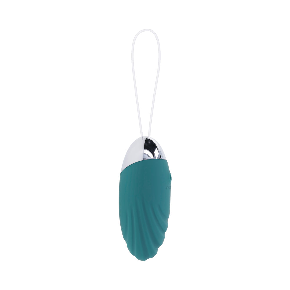 Evolved Oval Office Rechargeable Vibrating Egg – Teal