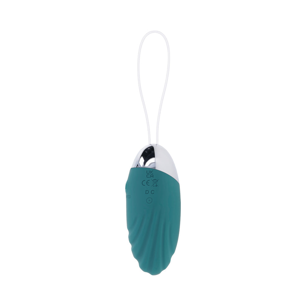 Evolved Oval Office Rechargeable Vibrating Egg – Teal
