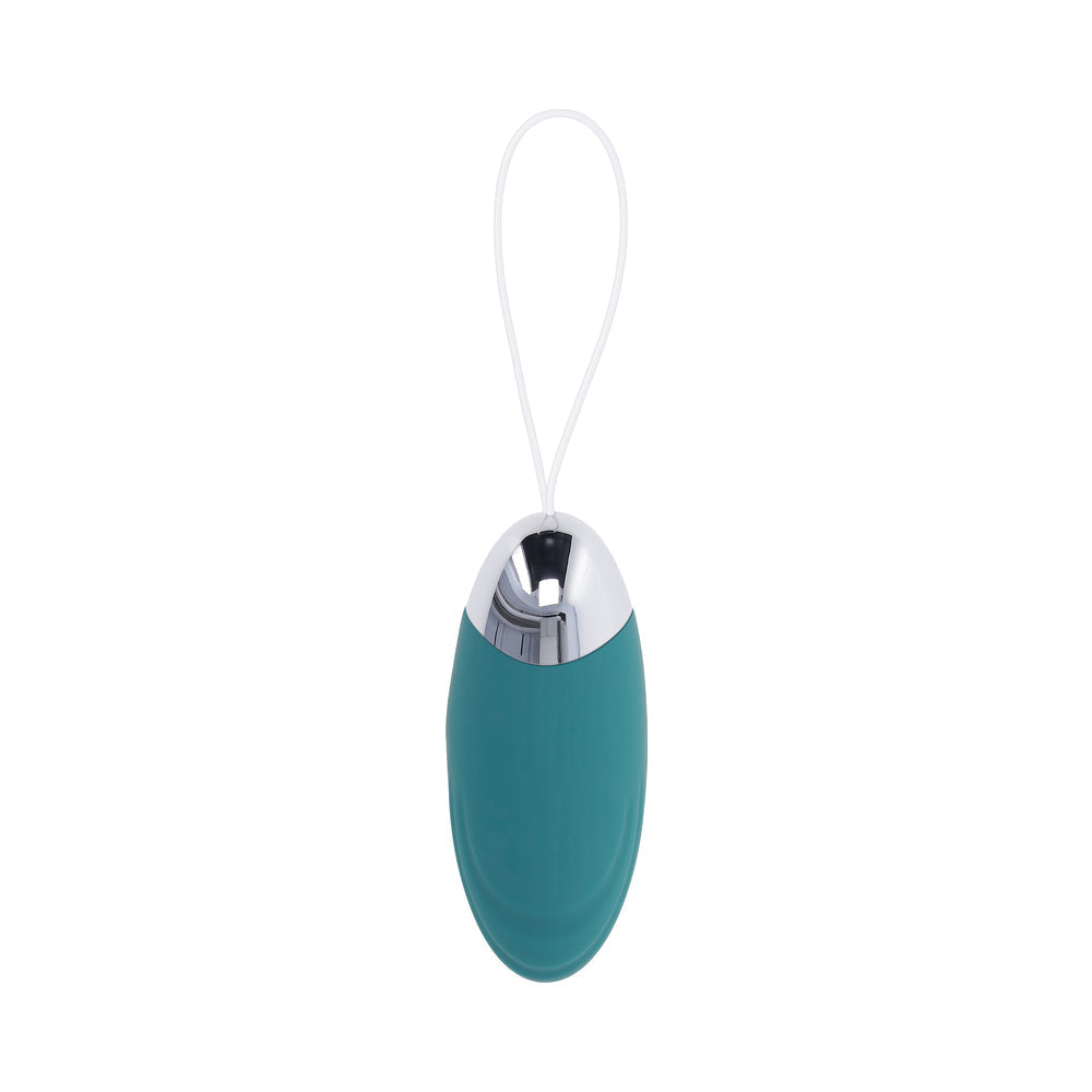 Evolved Oval Office Rechargeable Vibrating Egg – Teal