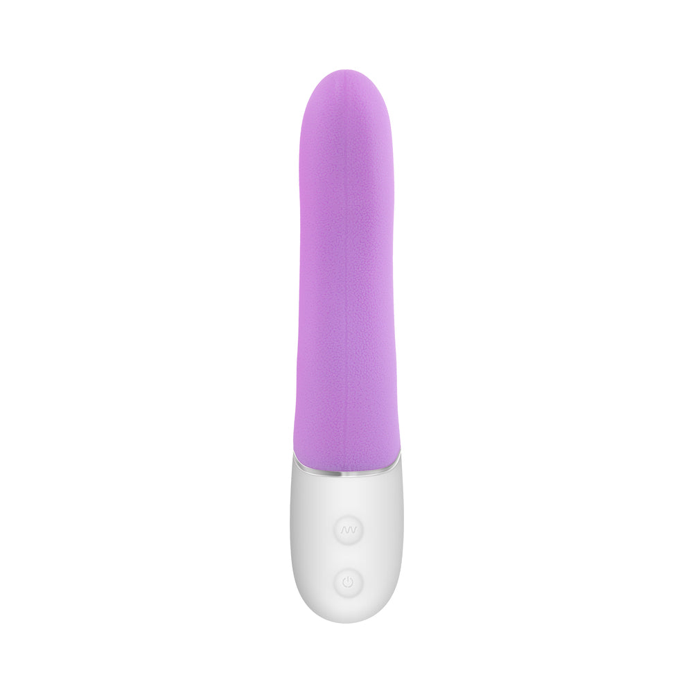Evolved Slip of the Tongue Rechargeable Vibrator – Purple