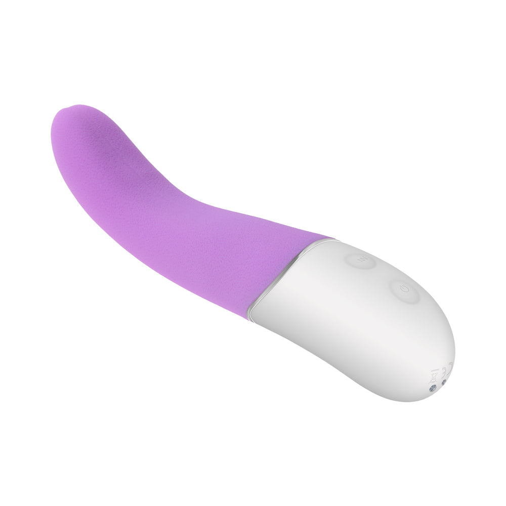 Evolved Slip of the Tongue Rechargeable Vibrator – Purple