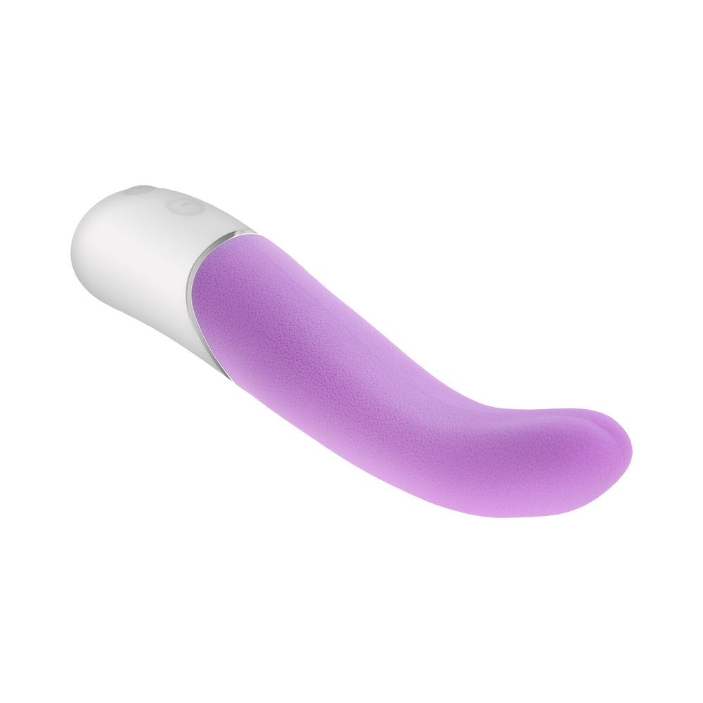 Evolved Slip of the Tongue Rechargeable Vibrator – Purple