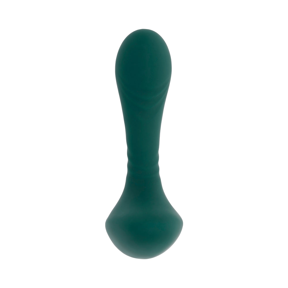 Gender X You Gotta Stick It Rechargeable Vibrating Anal Plug – Teal