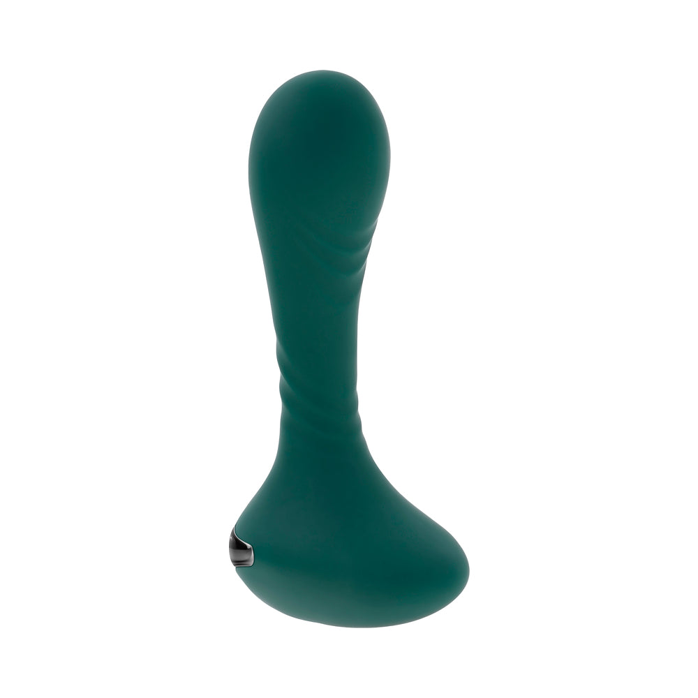 Gender X You Gotta Stick It Rechargeable Vibrating Anal Plug – Teal