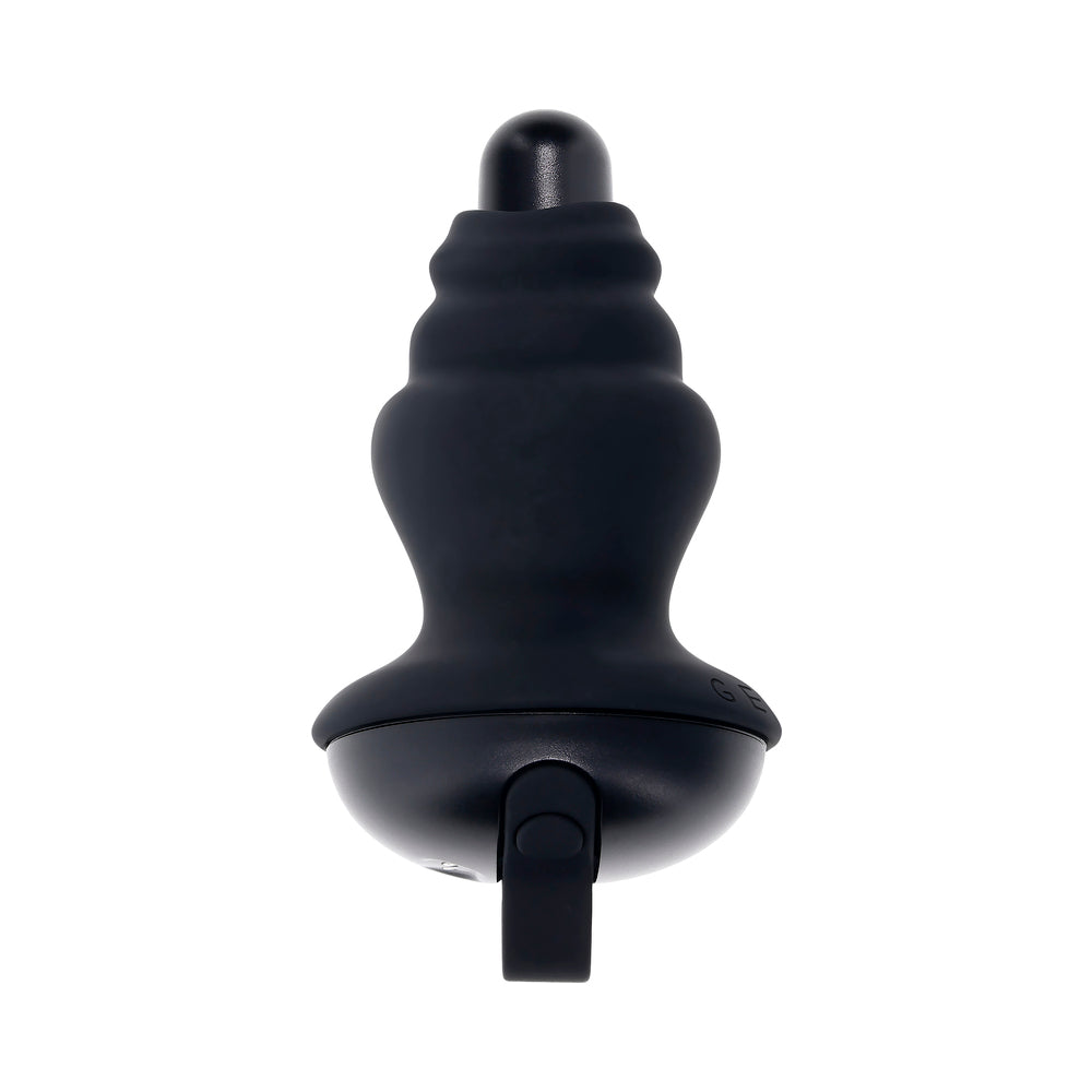 Gender X Echo Rechargeable Vibrating Shaft with Removable Silicone Sleeve - Black