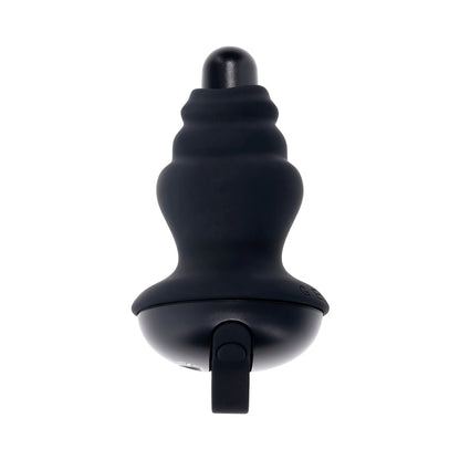 Gender X Echo Rechargeable Vibrating Shaft with Removable Silicone Sleeve - Black