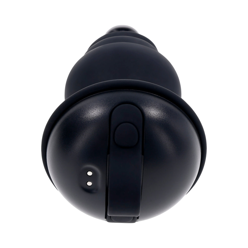 Gender X Echo Rechargeable Vibrating Shaft with Removable Silicone Sleeve - Black