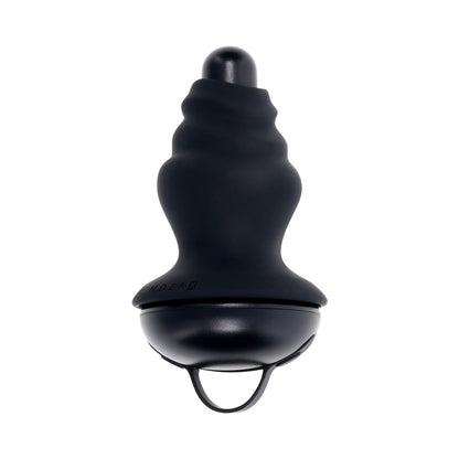 Gender X Echo Rechargeable Vibrating Shaft with Removable Silicone Sleeve - Black