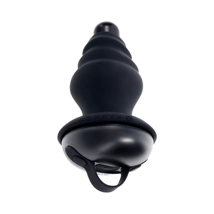 Gender X Echo Rechargeable Vibrating Shaft with Removable Silicone Sleeve - Black