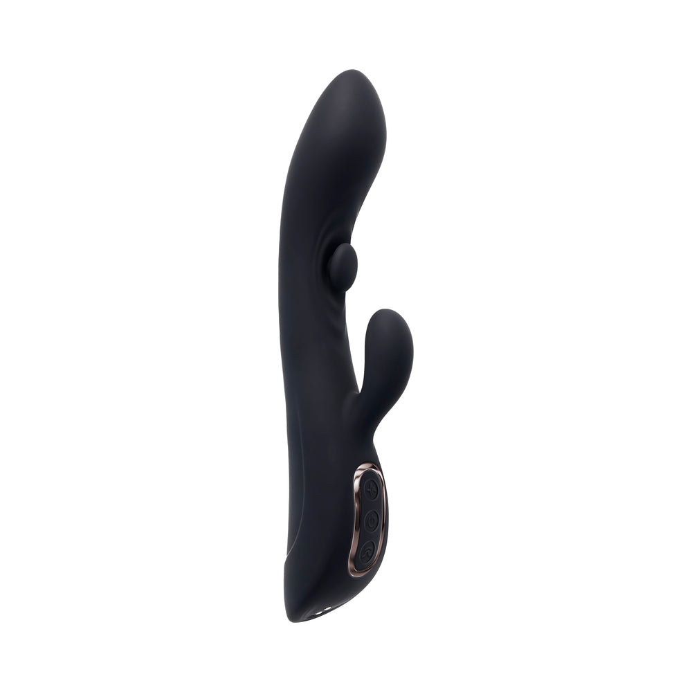 Playboy That's The Spot Rechargeable Dual Stimulator Vibe – Black
