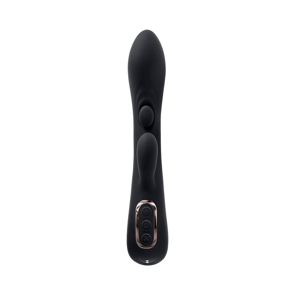 Playboy That's The Spot Rechargeable Dual Stimulator Vibe – Black