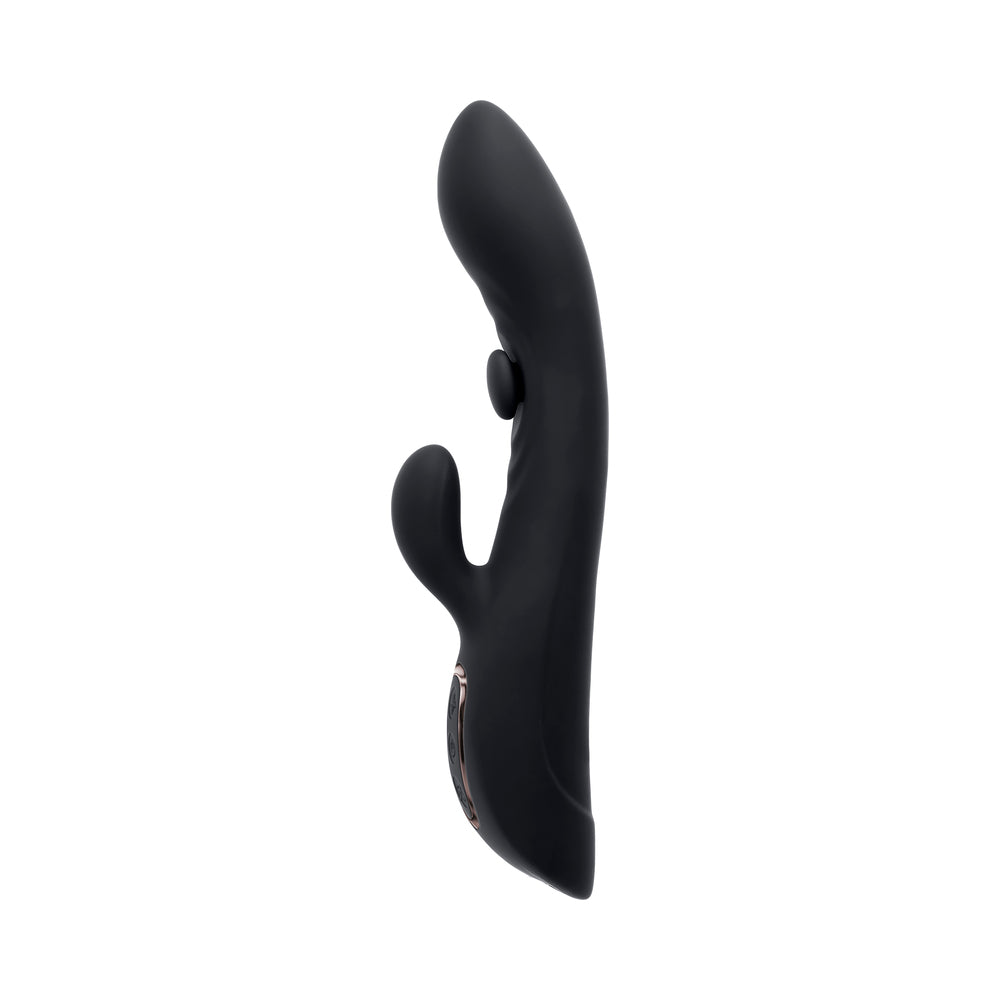 Playboy That's The Spot Rechargeable Dual Stimulator Vibe – Black