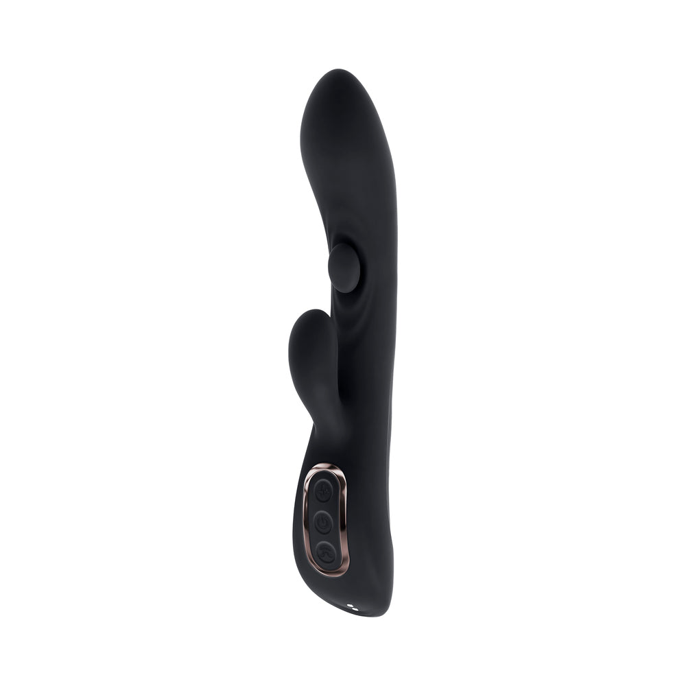 Playboy That's The Spot Rechargeable Dual Stimulator Vibe – Black