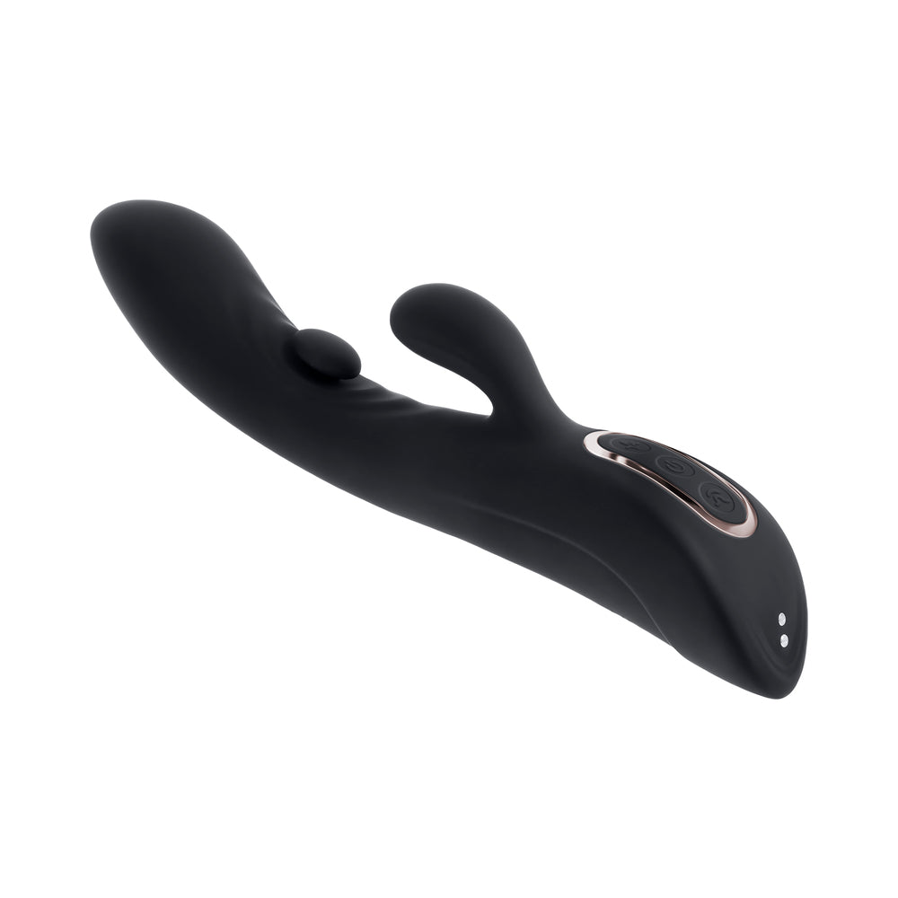 Playboy That's The Spot Rechargeable Dual Stimulator Vibe – Black