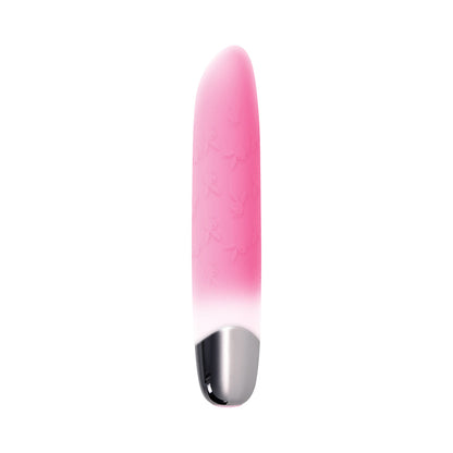 Playboy Bunnies On Parade Rechargeable Bullet Vibrator – Light Pink