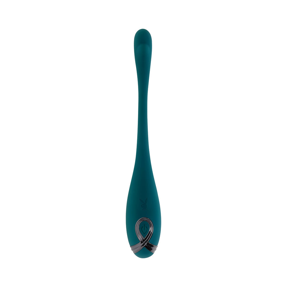 Playboy Pinpoint Perfection Bendable Vibrator – Deep Teal