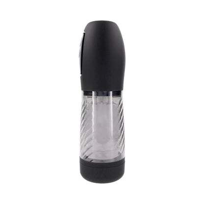 Playboy Whirlwind Rechargeable Thrusting and Spinning Stroker – Black