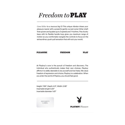 Playboy Nice To Meet You Vibrator – Periwinkle