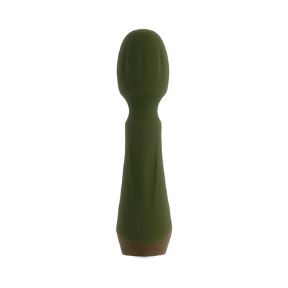 Selopa Heartfelt Rechargeable Mini Wand Vibrator – Green