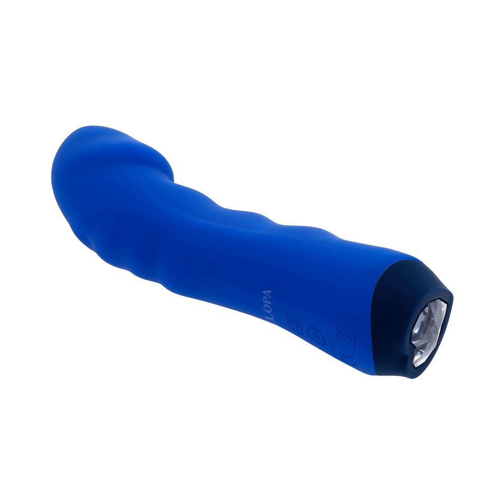 Selopa Blue Banger Rechargeable Vibrator – Silicone – Blue