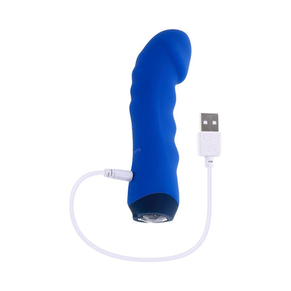 Selopa Blue Banger Rechargeable Vibrator – Silicone – Blue