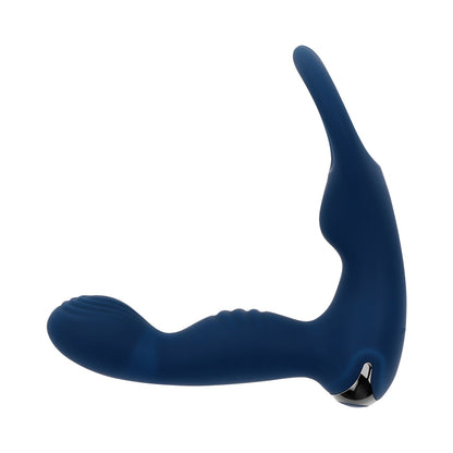 Zero Tolerance By All Means Rechargeable Prostate Vibrator with Remote – Blue