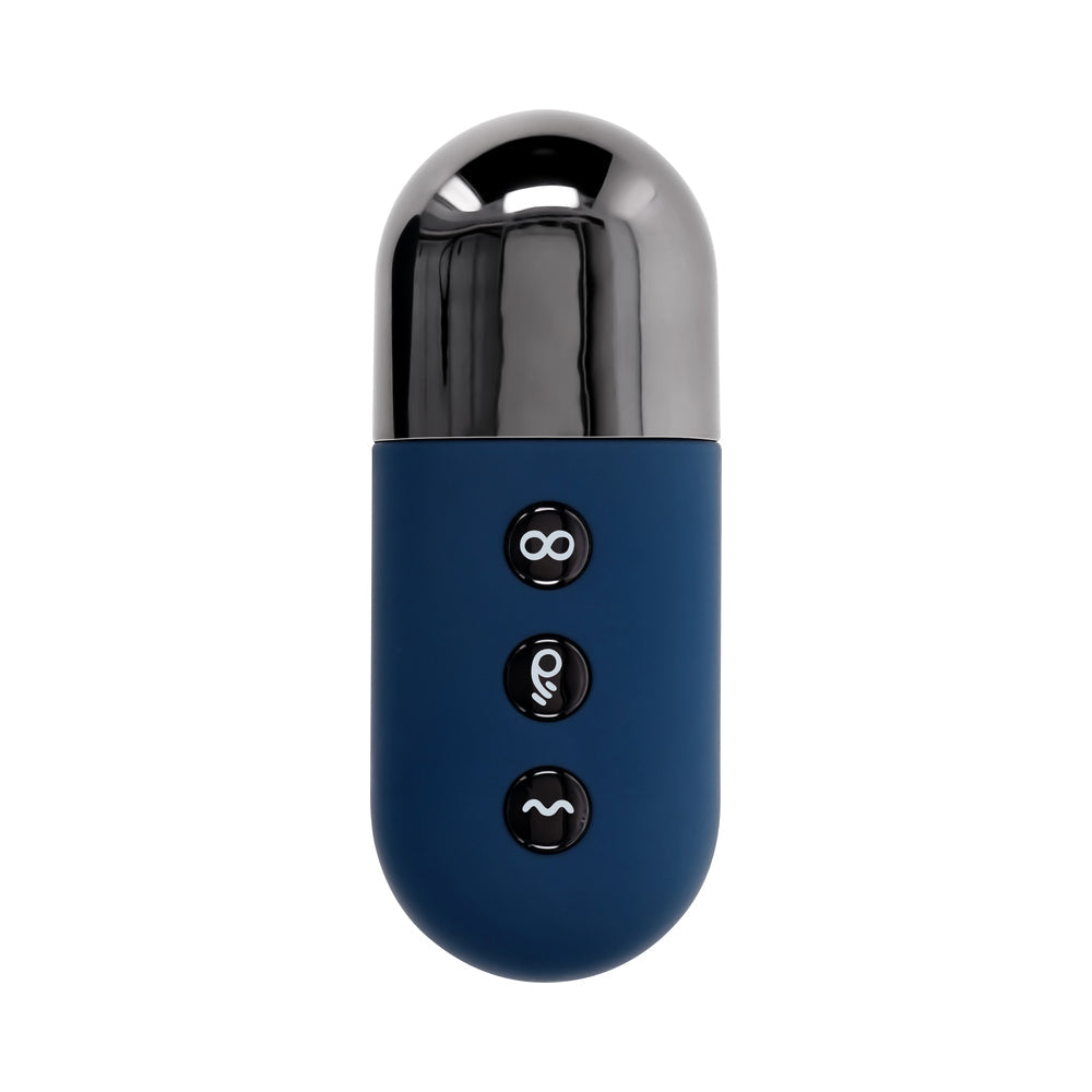 Zero Tolerance By All Means Rechargeable Prostate Vibrator with Remote – Blue