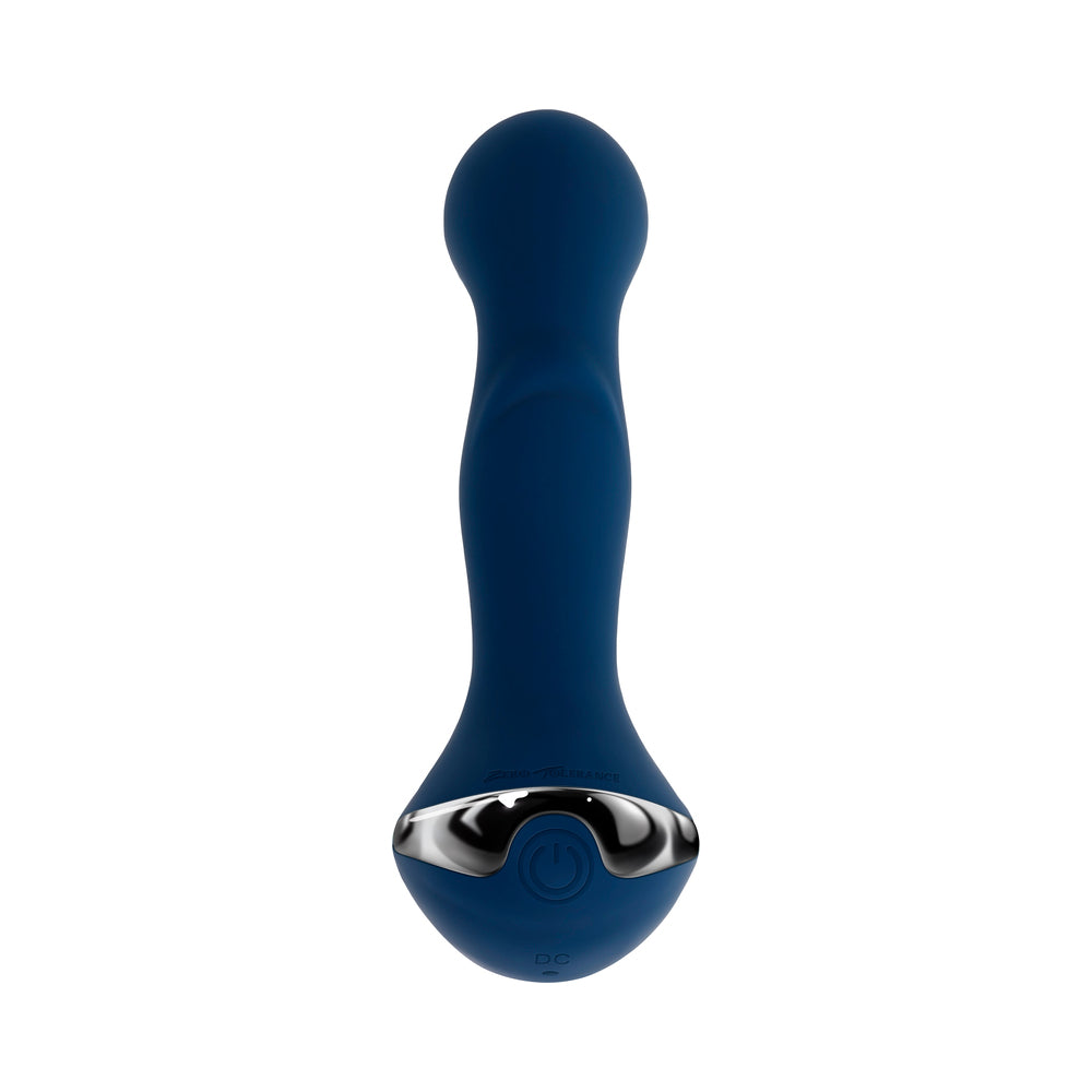 Zero Tolerance Blue Oasis Rechargeable Vibrating Prostate Vibrator - Blue