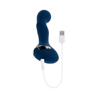 Zero Tolerance Blue Oasis Rechargeable Vibrating Prostate Vibrator - Blue