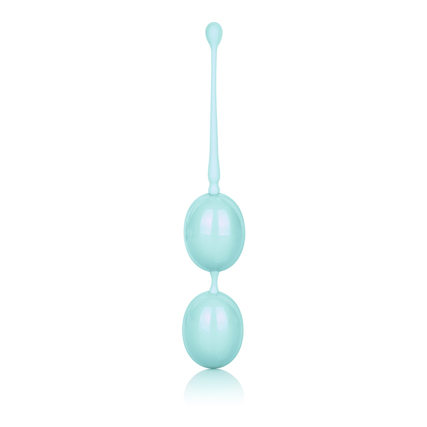 CalExotics Weighted Kegel Balls - Teal, Ergonomic Design for Comfortable Exercises