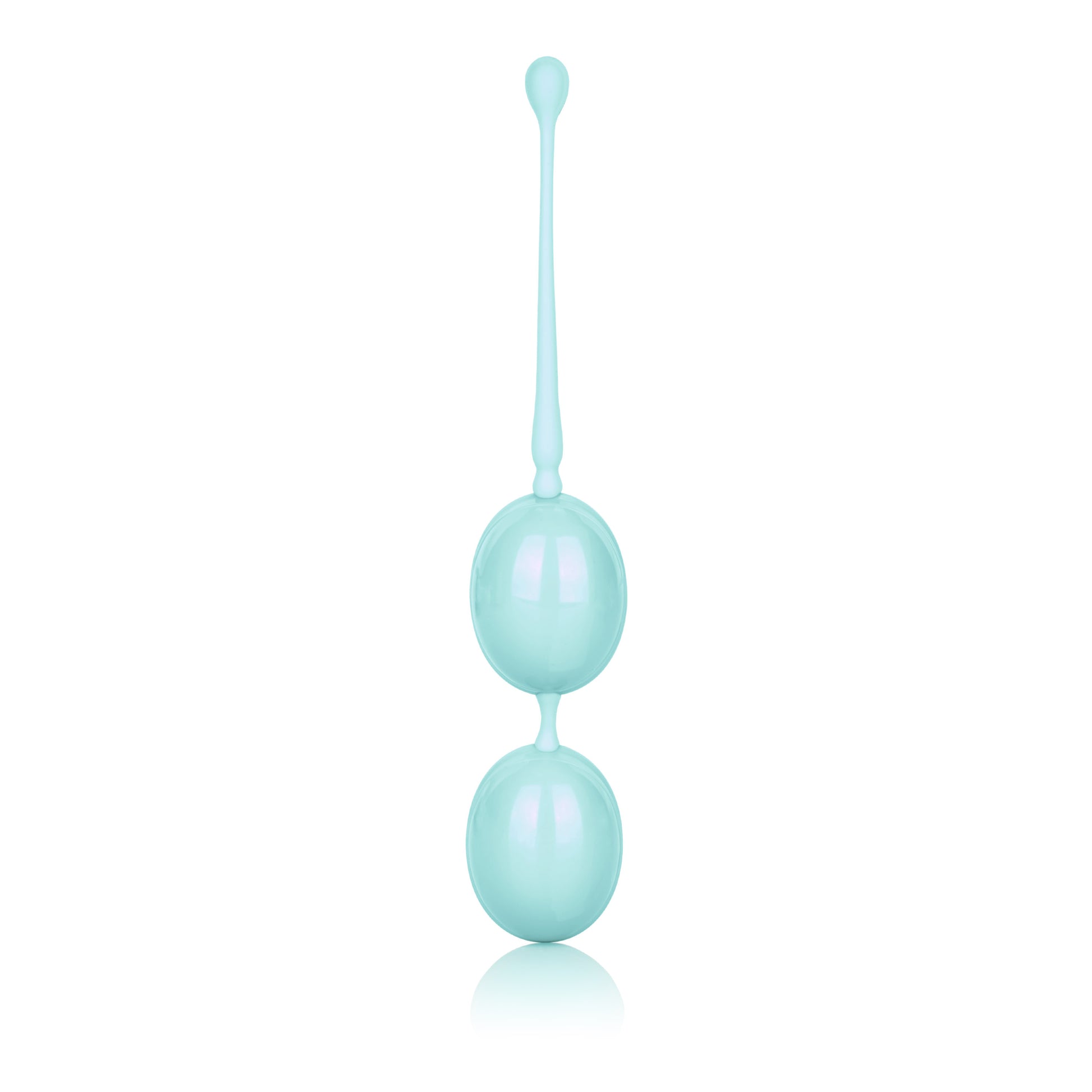 CalExotics Weighted Kegel Balls - Teal, Ergonomic Design for Comfortable Exercises