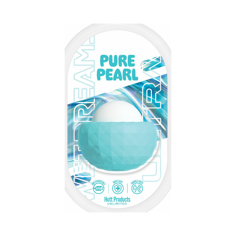 Wet Dreams Pure Pearl Mini Vibe Massager – Multi-Speed Silicone Aqua