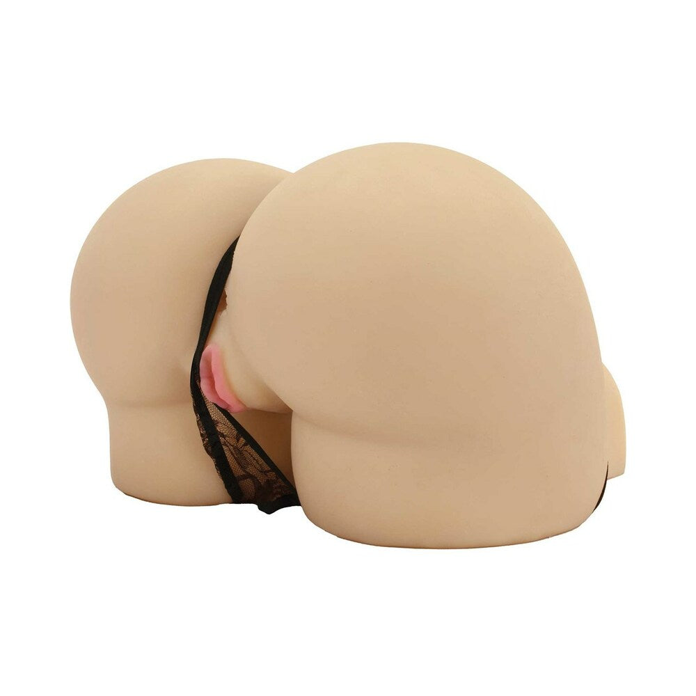 Adam & Eve Eve's Bootylicious Bubble Butt – Life-Size Masturbator with Dual Entry – Vanilla