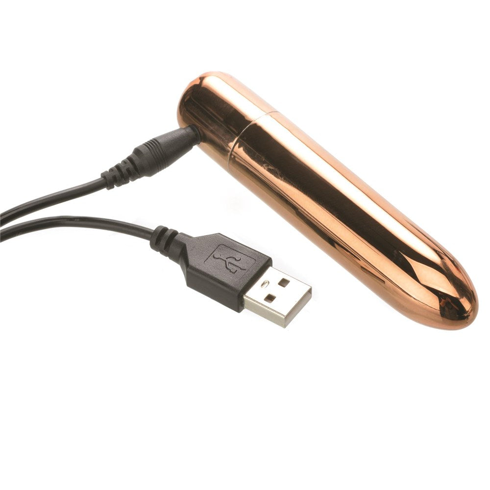 Adam & Eve Eve's Copper Cutie Rechargeable Bullet Vibrator – Copper