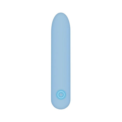 Adam & Eve Eve's Silky Sensations Rechargeable Bullet – Blue – Waterproof Silicone Vibrator
