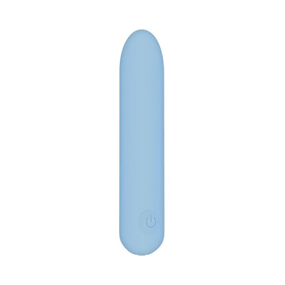 Adam & Eve Eve's Silky Sensations Rechargeable Bullet – Blue – Waterproof Silicone Vibrator