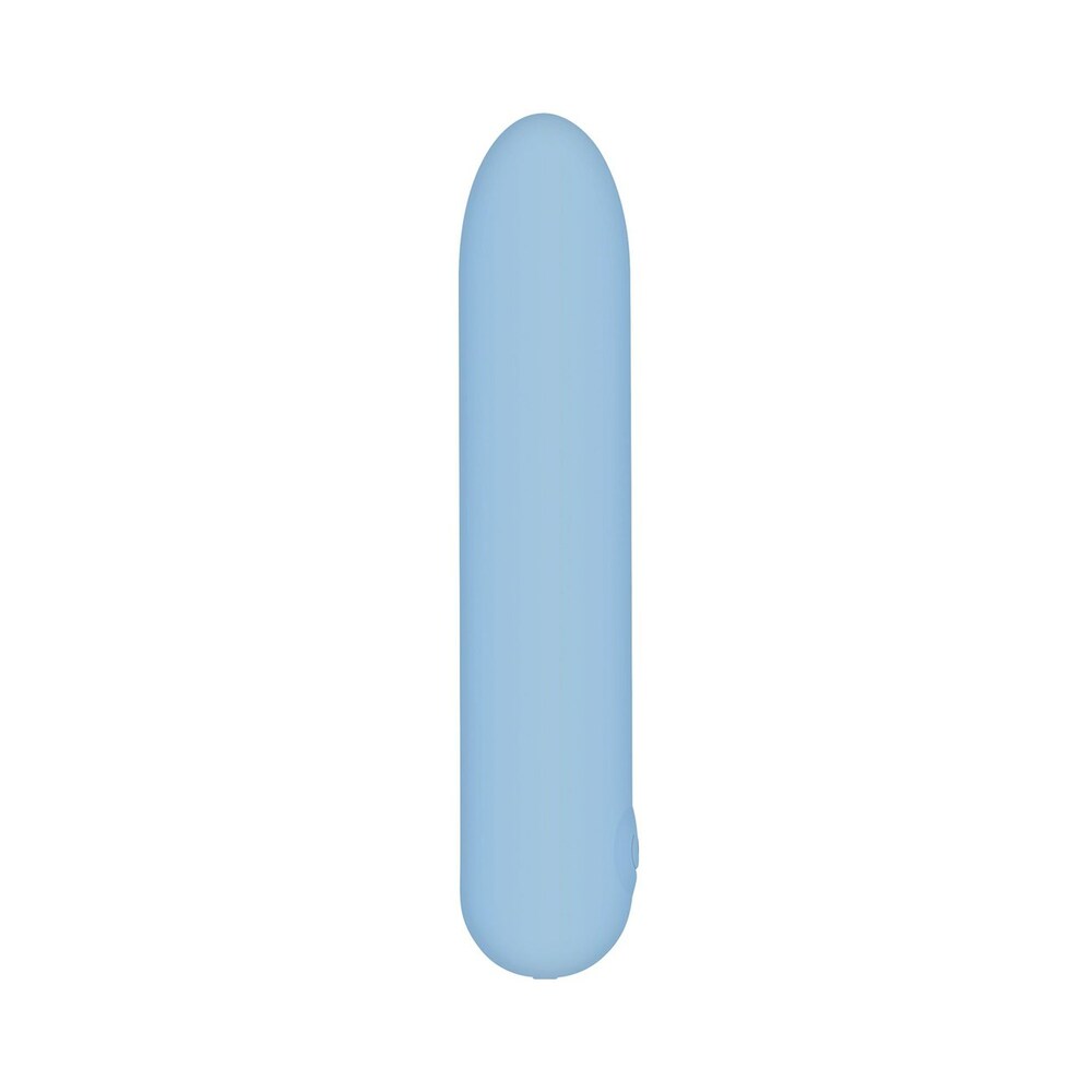 Adam & Eve Eve's Silky Sensations Rechargeable Bullet – Blue – Waterproof Silicone Vibrator