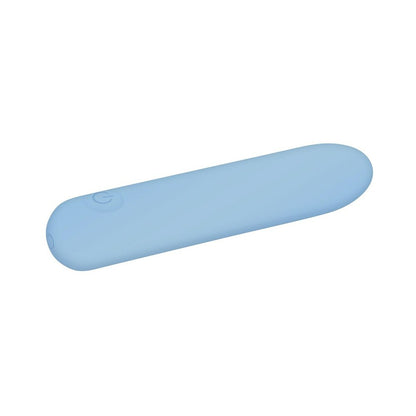 Adam & Eve Eve's Silky Sensations Rechargeable Bullet – Blue – Waterproof Silicone Vibrator