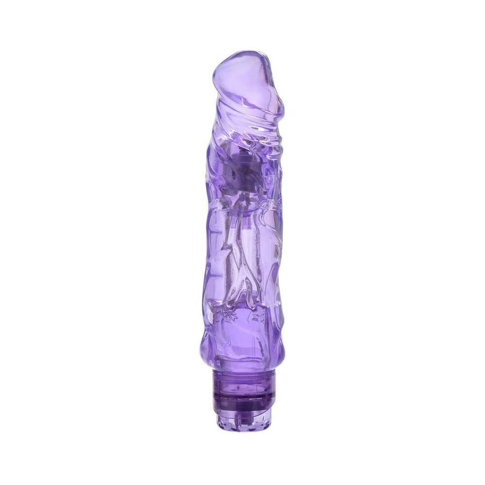 Adam & Eve Chubby Fun Vibe – Purple – 7.5-Inch Waterproof Vibrator