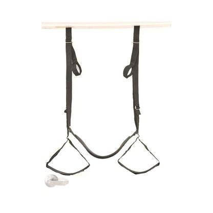 Adam & Eve Naughty Couples Door Swing – Adjustable Sex Position Aid – Black
