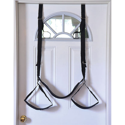 Adam & Eve Naughty Couples Door Swing – Adjustable Sex Position Aid – Black